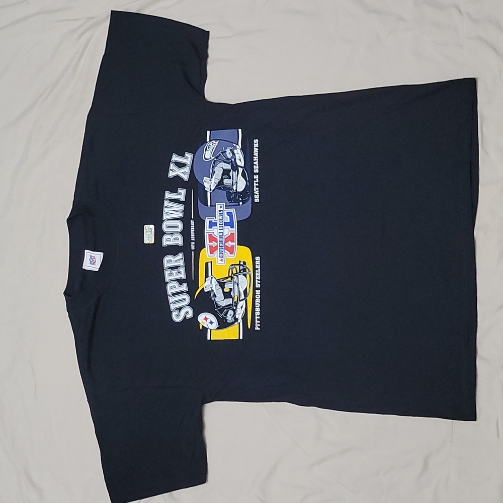 Super bowl XL.  Pittsburgh steelers vs Seattle Seahawks. M
